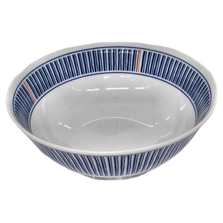 藍小町 7寸井合碗 Set, 藍色 + 白色, 1個