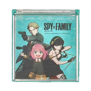 收納王妃 間諜家家酒方鏡 Set, 2個入, 藍色, 1包