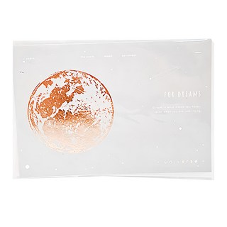 德德小品集 萬用卡-如夢,宇宙星空設計,適用於各種場合,附信封, 1入