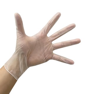 MEDIHAND 美恆 PVC透明手套 L(23~24 x 10cm) 繽紛 5.5g, 50個, 2盒