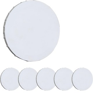 Bellian 專家用美術圓形畫布 6入, 棉布