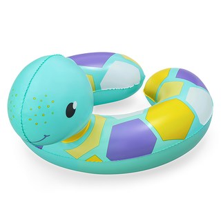 Bestway 54469 夾式兒童泳圈 36405, 1個, 海龜 綠色