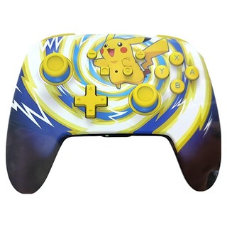 PowerA 無線遊戲手把 增強款 續航30小時 無線控制 藍牙5.0技術, WLC001, 皮卡丘旋風, 1個