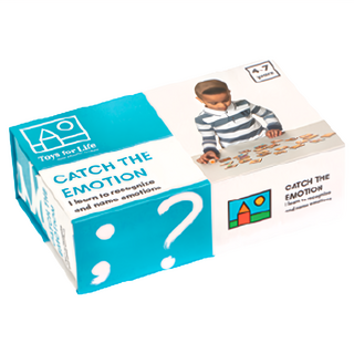 Toys for Life 捕捉情緒 小桌遊, 4-7歲, 學習辨識情緒, CATCH THE EMOTIONS, 1組