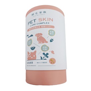 歸毛家族 Good寶系列 美膚寶 寵物保健品 Set 30包, 專利水溶蝦紅素 護膚PLUS+, 一歲以上犬貓適用, 毛髮 + 促進代謝 + 抗氧化, 1盒
