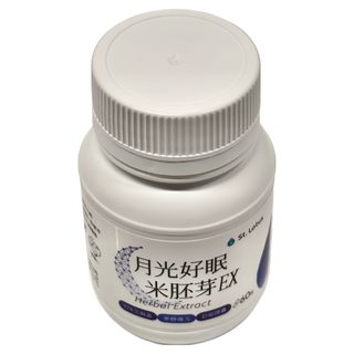 聖蓮 月光好眠 米胚芽EX 膠囊食品, 60顆, 1罐