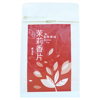 御茗園 鮮泡茶 茉莉香片茶 三角茶包, 茶香芬芳撲鼻, 熱泡冷泡不苦澀, 3g, 12包, 1袋