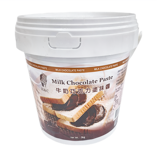 H&C 正慧食品 牛奶巧克力塗抹醬, 3kg, 1桶