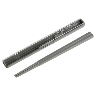 Sabu LoFFEL&GABEL 繽紛環保筷 + 靜音收納盒2件組 日本製 18cm, 灰色, 附盒子的筷子組, 1組