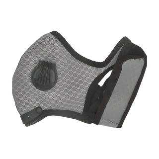 3D立體活性碳防空汙運動口罩, 銀灰色, 5片, 1組