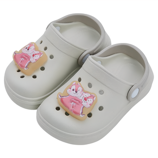 CHIP 'N' DALE 奇奇蒂蒂 兒童款 電燈造型洞洞拖鞋