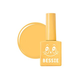 BESSIE 七彩系列 美甲凝膠, Y05 經典黃, 11ml, 1瓶