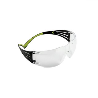3M 防霧抗刮 安全護目鏡 紫外線濾光鏡, 透明色 + 黑色 + 綠色, 1個