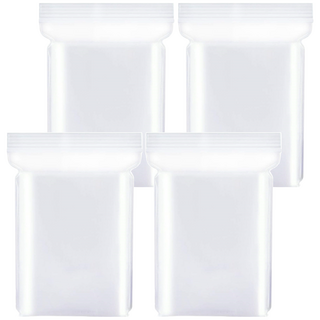 Dabit Korea 萬用透明塑膠夾鏈袋, 10 x 15cm, 100入, 4包