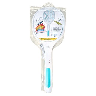 充電式電蚊拍, 白色+天藍色