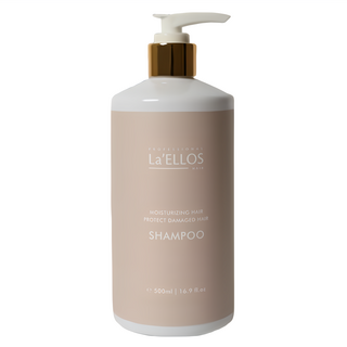 La'ELLOS 愛諾斯 植萃水潤洗髮精 500ml - 保濕 滋養 修護, 1瓶