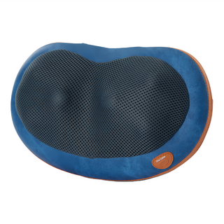 FUJI 按摩椅 溫揉按摩機 FG-229, 360度旋轉按摩 溫熱功能 正反轉雙向按摩, 藍色