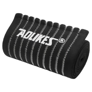AOLIKES 奧力克斯 纏繞繃帶 單個 180cm, 1516, 黑色, 1個