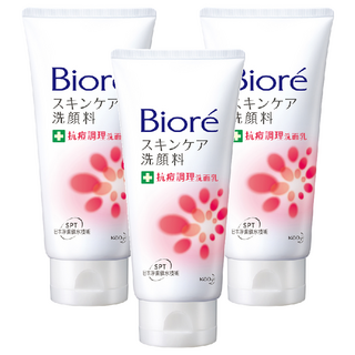 Biore 蜜妮 抗痘調理洗面乳, 100g, 100ml, 3條