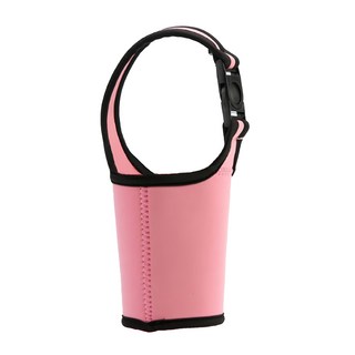 環保手提多用途防燙杯套, 粉色, 2個