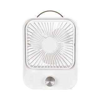 Kinyo 復古無段式桌扇, UF-5750, 白色