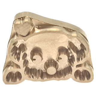 Betty's 焙蒂絲 烙印模 RP2151 3 x 2.3cm, 金色, 1個