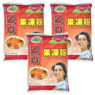 東承 天之山 原味果凍粉, 1kg (35.3oz), 台灣製造, 3包
