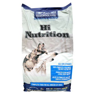 TOP RATION 全齡犬 PREMIUM DOG FOOD 能量補給配方 乾飼料, 嚴選火雞 + 羊肉, 18.14kg, 1袋