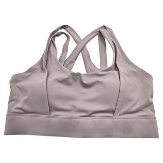 U領小心機運動背心-薰衣草紫 XL