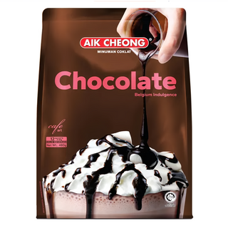 AIK CHEONG 益昌 南洋風文藝館 香滑巧克力飲品 經典原味 480g, 40g, 12包, 1袋