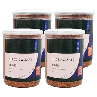 GREEN&SAFE 永豐餘生技 旗魚鬆, 180g, 4罐