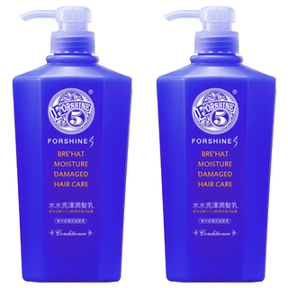 芙夏妮 水水亮澤潤髮乳 集中修護, 550ml, 2瓶