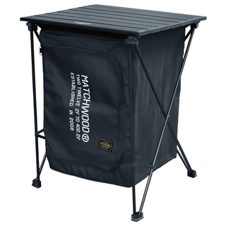 matchwood 野餐櫥櫃桌 MHWDAS061BK 露營收納桌 摺疊桌 黑色