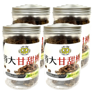 台灣親親 特大甘甜梅 酸甜好滋味, 190g, 4罐