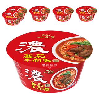 維力 一度贊 蕃茄牛肉麵 185g, 6入