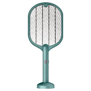 驚雷 電蚊拍 BH305 綠色/白色 USB充電, 21.5 x 51.5cm