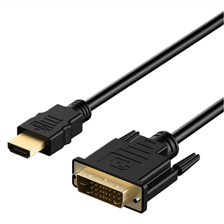 Neon 台灣霓虹 HDMI公轉DVI公線 1920*1080P高清 24K鍍金端子 178.7cm, EHD4, 1個