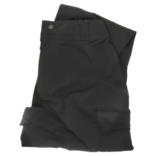 KZM OUTDOOR 休閒縮口褲 黑色 93%尼龍 7%聚氨酯PU, M