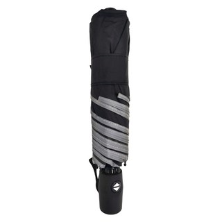 tin.o.o 好傘王 自動傘系 輕大傘 快速開收 3M反光條 112cm寬大傘面 防曬抗風降溫 晴雨兩用, 黑色