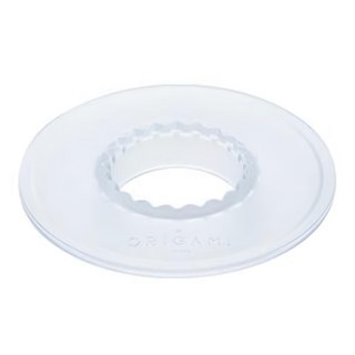 ORIGAMI Coffee AS樹脂 透明濾杯座 120x15mm, 1個