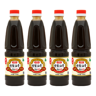高慶泉 精製甲等黑豆油膏 Premium Black Bean Soy Sauce Paste, 590ml, 4瓶