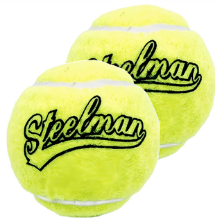 Her-Ea 禾亦 硬式網球 Set 2顆 直徑約64-66mm 不織布、橡膠材質, 2個, 黃色