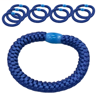 Brilliant Beauty 耀眼美人 時尚編織彈力髮圈 經典系列 10個