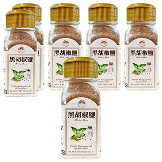 新光洋菜 黑胡椒鹽, 50g, 6瓶