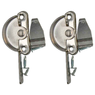 TRENY 白鐵鉤 鋁門/鋁窗 門扣 門窗配件, 2個