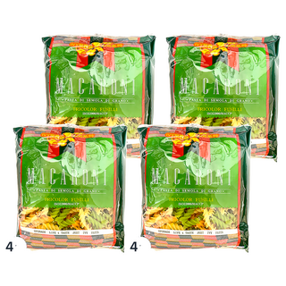 聯華製粉 常春藤螺絲型三色麵, 500g, 4包