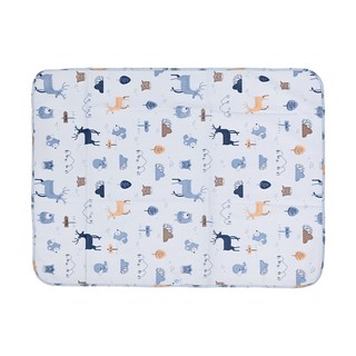 KU.KU Duckbill 酷咕鴨 防滲水透氣墊, 輕薄易洗, 無螢光劑, 細緻圓角包邊, 72 x 90cm, 藍色, 1個