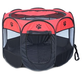 捷華 八角籠, 紅色 + 黑色, 1個