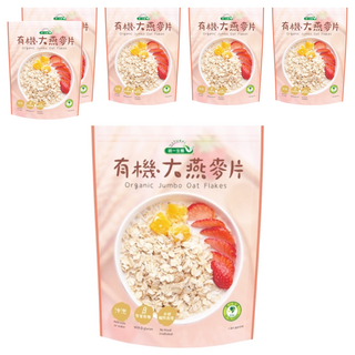 統一生機 有機大燕麥片, 400g, 6包