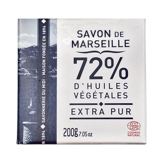 LA CORVETTE 法釩馬賽莊園 經典正宗馬賽皂，純植物油配方 禮盒，200g，法國原裝進口, 1盒